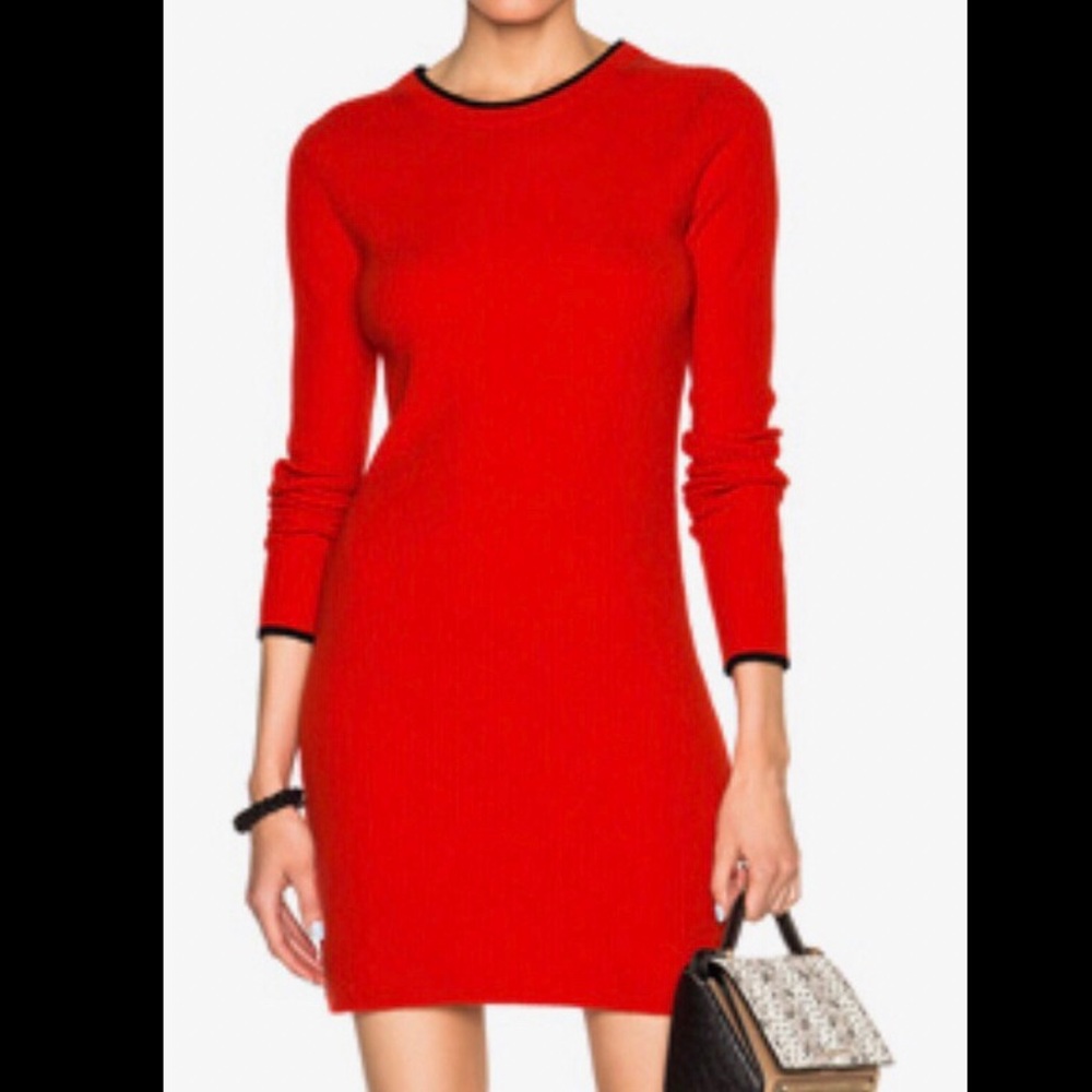 RAG & BONE Liliana Rib Knit Cashmere Dress